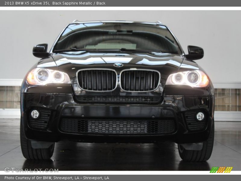 Black Sapphire Metallic / Black 2013 BMW X5 xDrive 35i