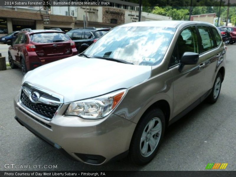 Burnished Bronze Metallic / Black 2014 Subaru Forester 2.5i