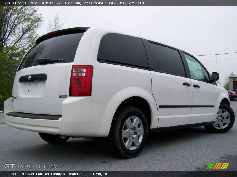 Stone White / Dark Slate/Light Shale 2008 Dodge Grand Caravan C/V Cargo Van