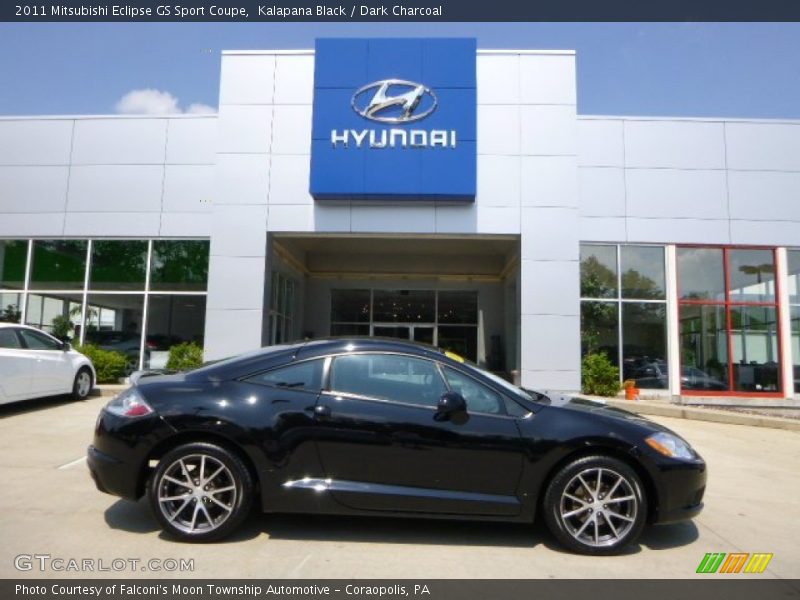 Kalapana Black / Dark Charcoal 2011 Mitsubishi Eclipse GS Sport Coupe