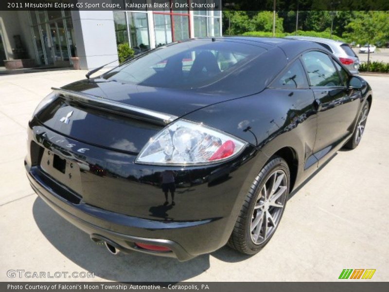 Kalapana Black / Dark Charcoal 2011 Mitsubishi Eclipse GS Sport Coupe