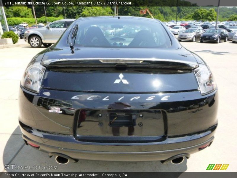 Kalapana Black / Dark Charcoal 2011 Mitsubishi Eclipse GS Sport Coupe