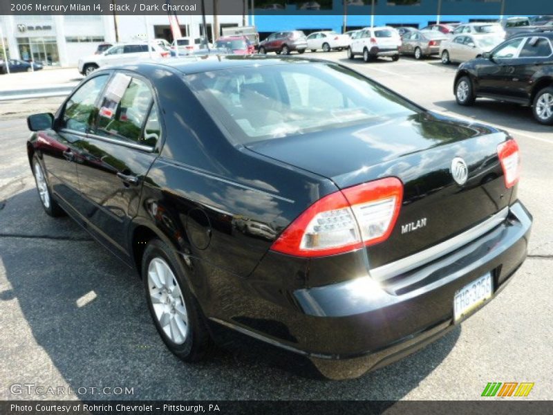 Black / Dark Charcoal 2006 Mercury Milan I4