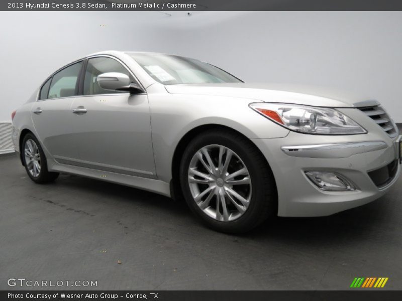 Platinum Metallic / Cashmere 2013 Hyundai Genesis 3.8 Sedan