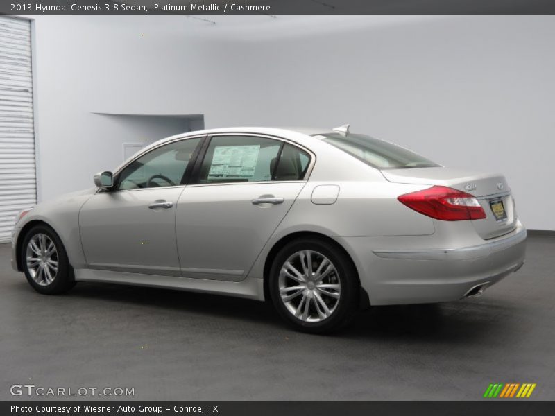 Platinum Metallic / Cashmere 2013 Hyundai Genesis 3.8 Sedan