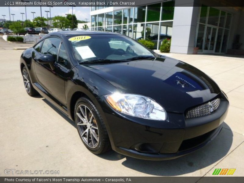 Kalapana Black / Dark Charcoal 2011 Mitsubishi Eclipse GS Sport Coupe