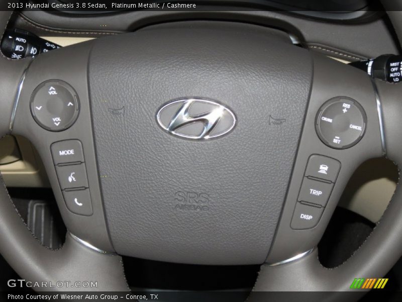 Platinum Metallic / Cashmere 2013 Hyundai Genesis 3.8 Sedan