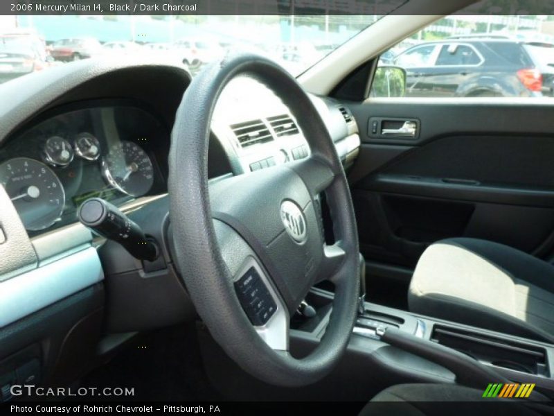 Black / Dark Charcoal 2006 Mercury Milan I4