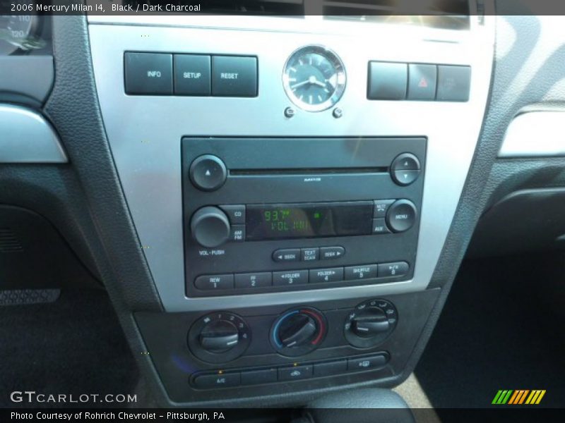 Black / Dark Charcoal 2006 Mercury Milan I4