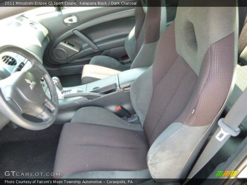 Kalapana Black / Dark Charcoal 2011 Mitsubishi Eclipse GS Sport Coupe