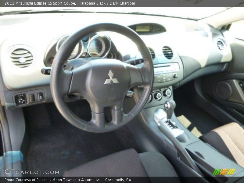 Kalapana Black / Dark Charcoal 2011 Mitsubishi Eclipse GS Sport Coupe
