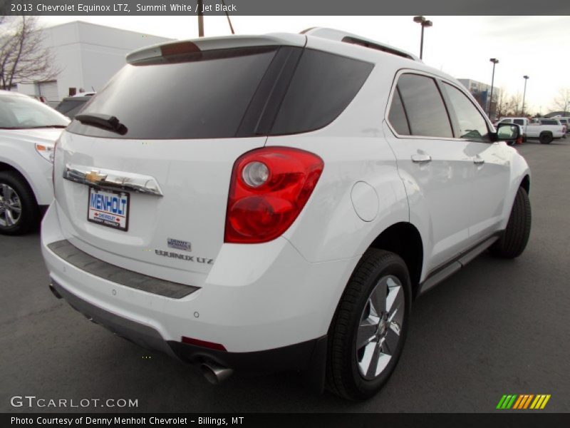 Summit White / Jet Black 2013 Chevrolet Equinox LTZ