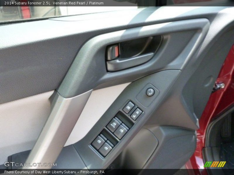 Venetian Red Pearl / Platinum 2014 Subaru Forester 2.5i