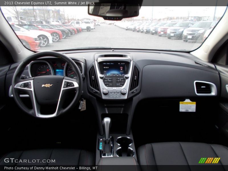 Summit White / Jet Black 2013 Chevrolet Equinox LTZ