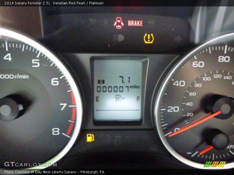 Venetian Red Pearl / Platinum 2014 Subaru Forester 2.5i