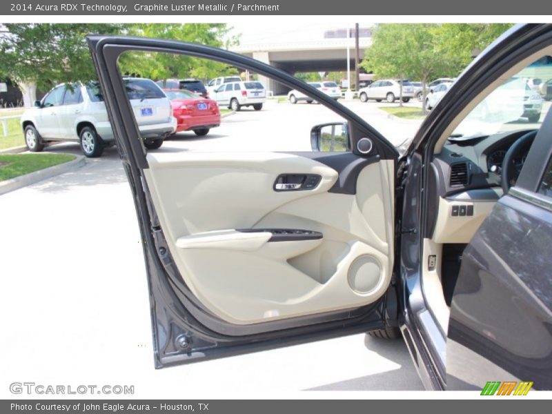 Graphite Luster Metallic / Parchment 2014 Acura RDX Technology
