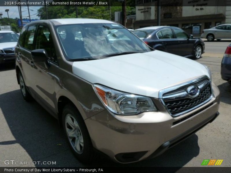 Burnished Bronze Metallic / Black 2014 Subaru Forester 2.5i