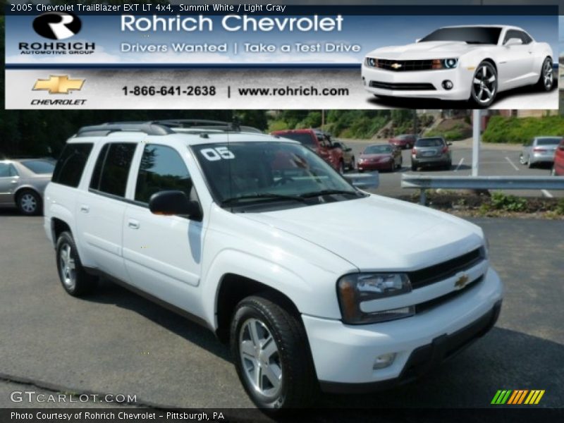 Summit White / Light Gray 2005 Chevrolet TrailBlazer EXT LT 4x4
