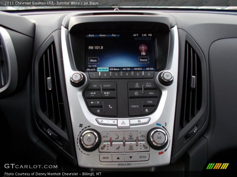 Summit White / Jet Black 2013 Chevrolet Equinox LTZ