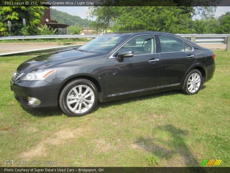 Smoky Granite Mica / Light Gray 2011 Lexus ES 350