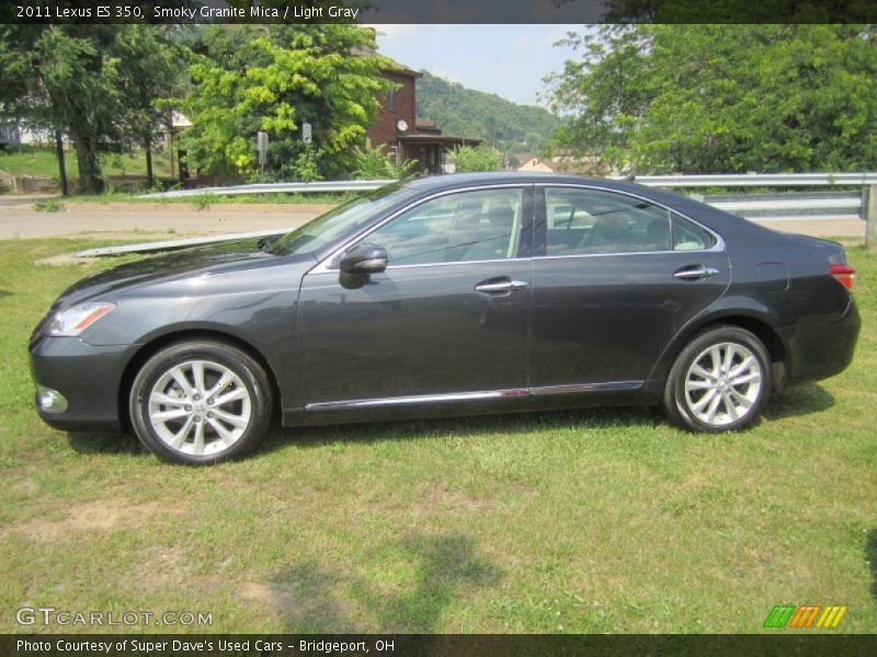 Smoky Granite Mica / Light Gray 2011 Lexus ES 350