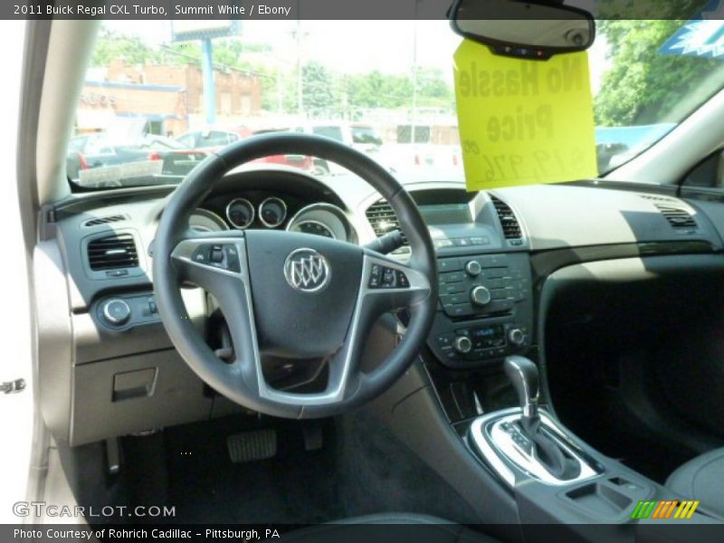 Summit White / Ebony 2011 Buick Regal CXL Turbo