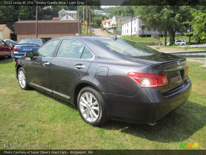 Smoky Granite Mica / Light Gray 2011 Lexus ES 350