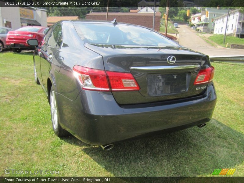 Smoky Granite Mica / Light Gray 2011 Lexus ES 350