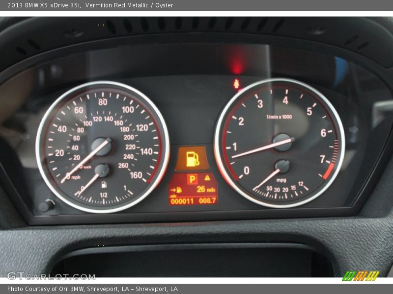  2013 X5 xDrive 35i xDrive 35i Gauges