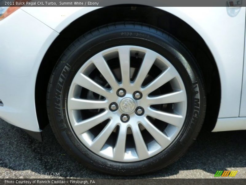 Summit White / Ebony 2011 Buick Regal CXL Turbo
