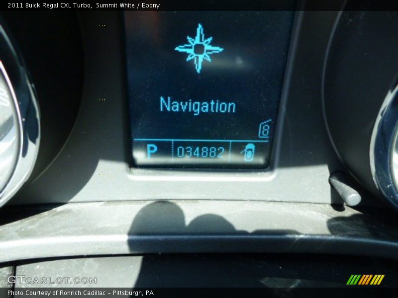 Summit White / Ebony 2011 Buick Regal CXL Turbo