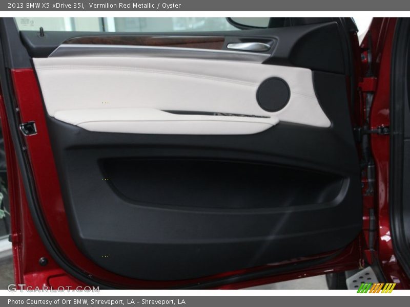 Vermilion Red Metallic / Oyster 2013 BMW X5 xDrive 35i