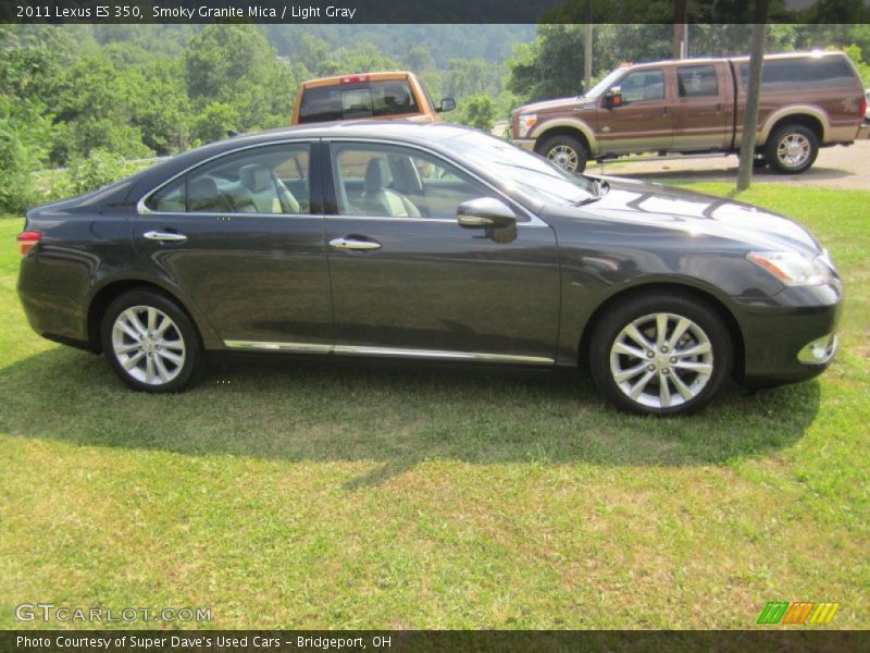 Smoky Granite Mica / Light Gray 2011 Lexus ES 350