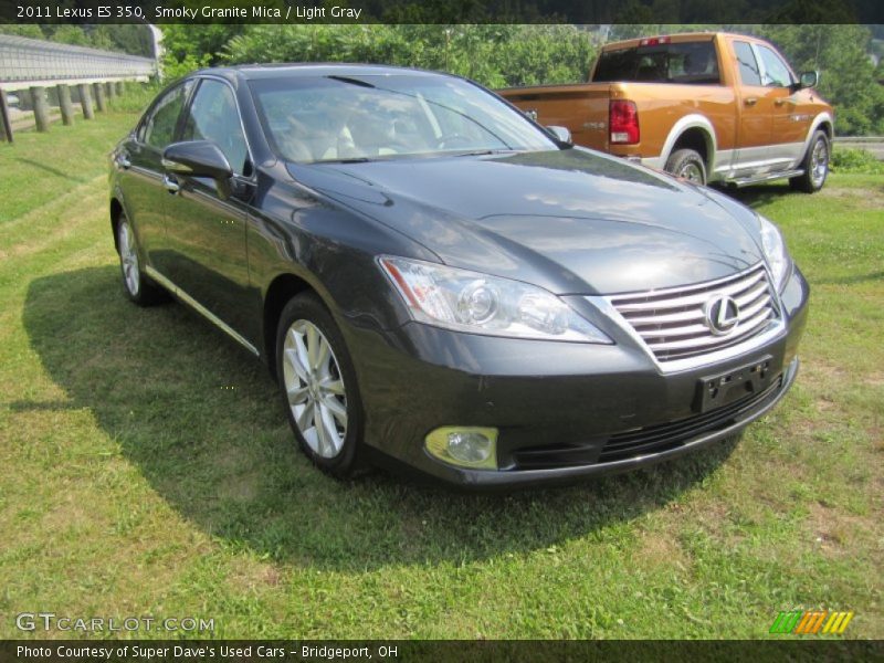 Smoky Granite Mica / Light Gray 2011 Lexus ES 350