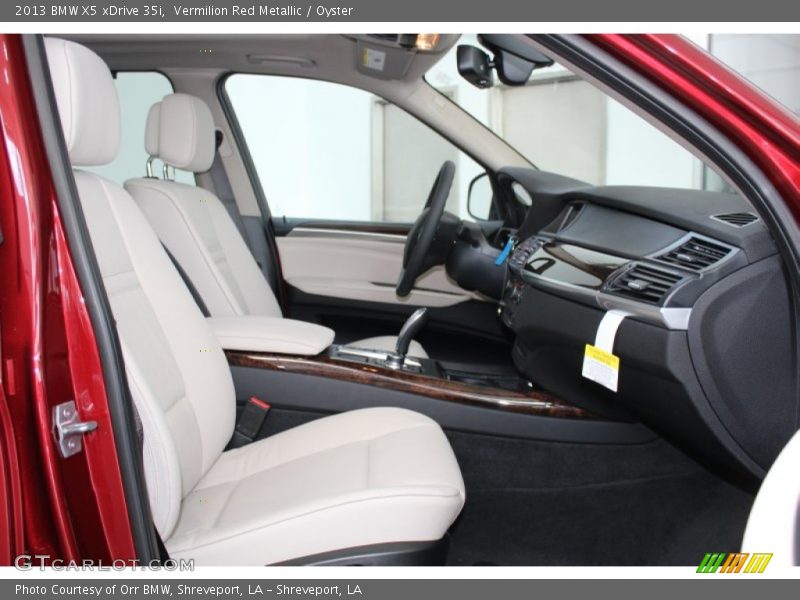 Vermilion Red Metallic / Oyster 2013 BMW X5 xDrive 35i