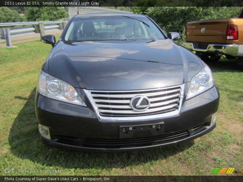 Smoky Granite Mica / Light Gray 2011 Lexus ES 350