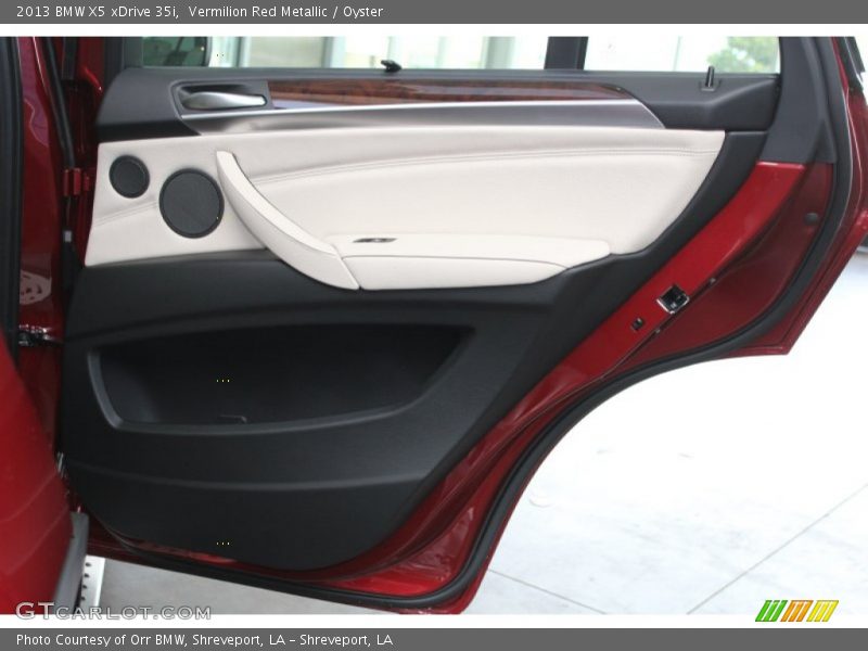 Vermilion Red Metallic / Oyster 2013 BMW X5 xDrive 35i