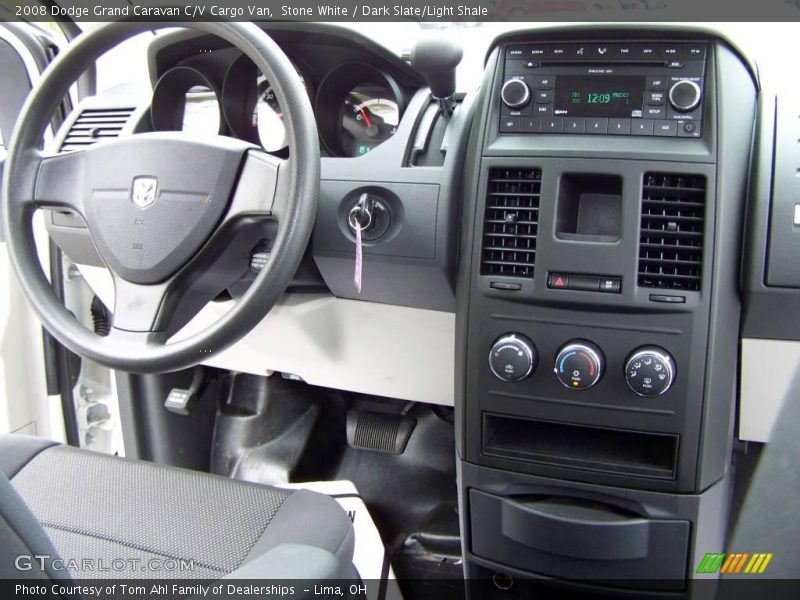 Stone White / Dark Slate/Light Shale 2008 Dodge Grand Caravan C/V Cargo Van