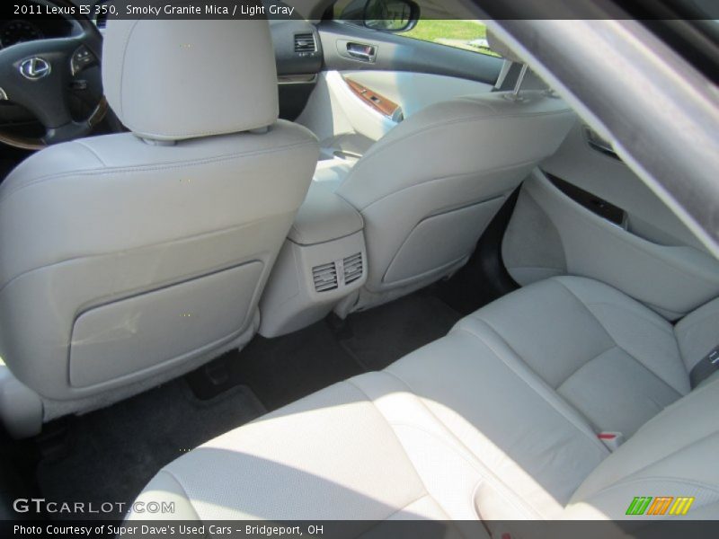 Smoky Granite Mica / Light Gray 2011 Lexus ES 350