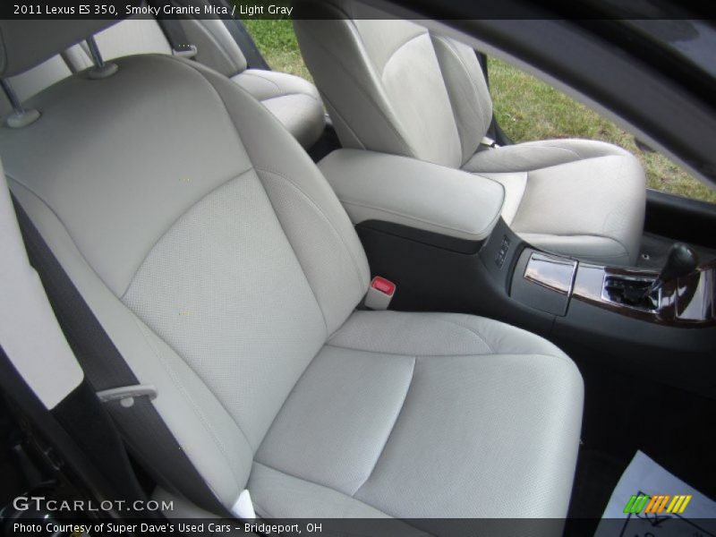 Smoky Granite Mica / Light Gray 2011 Lexus ES 350