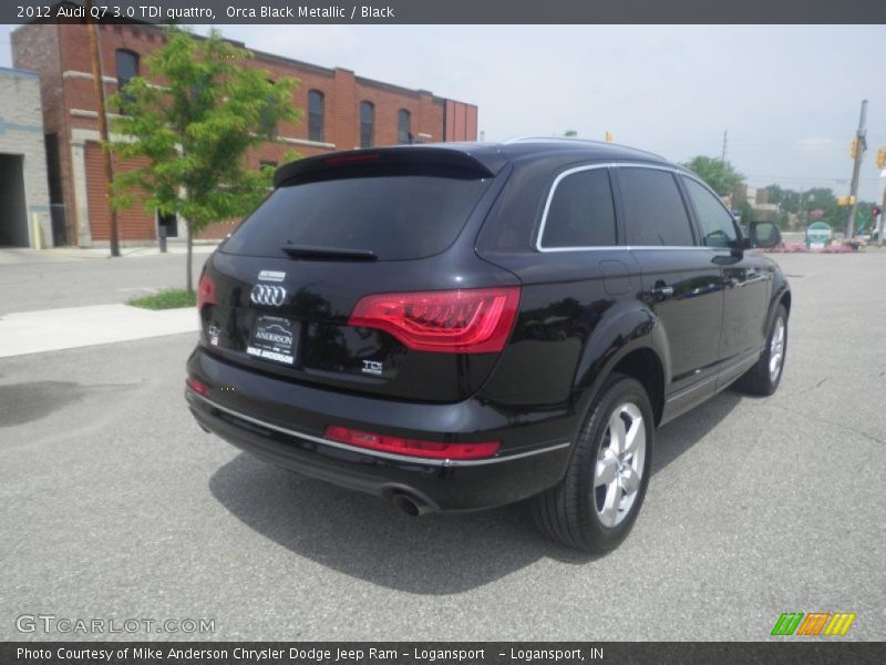 Orca Black Metallic / Black 2012 Audi Q7 3.0 TDI quattro