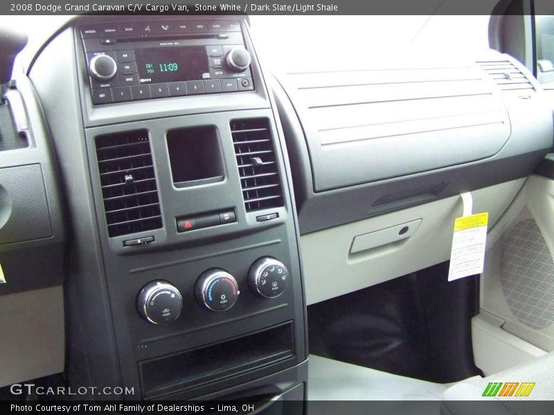 Stone White / Dark Slate/Light Shale 2008 Dodge Grand Caravan C/V Cargo Van