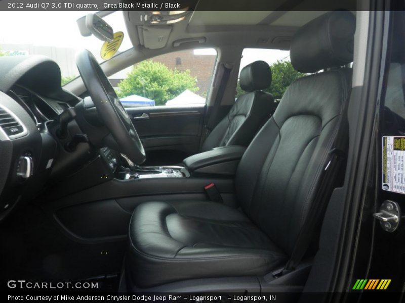 Orca Black Metallic / Black 2012 Audi Q7 3.0 TDI quattro