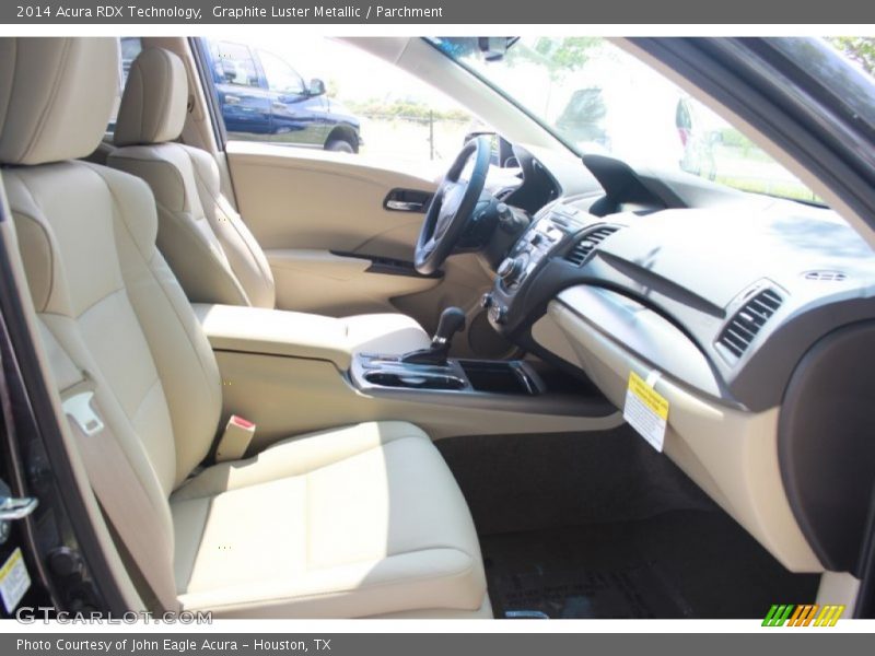 Graphite Luster Metallic / Parchment 2014 Acura RDX Technology