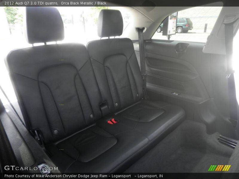 Orca Black Metallic / Black 2012 Audi Q7 3.0 TDI quattro