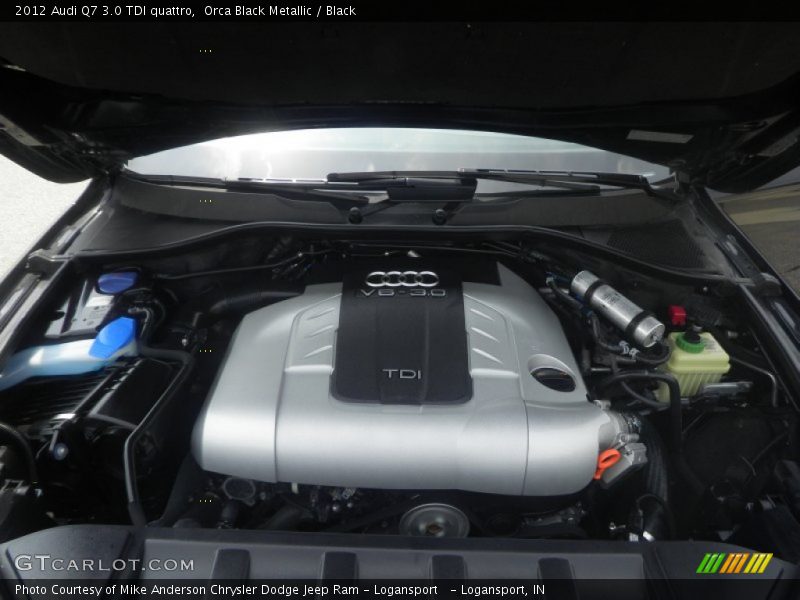 Orca Black Metallic / Black 2012 Audi Q7 3.0 TDI quattro