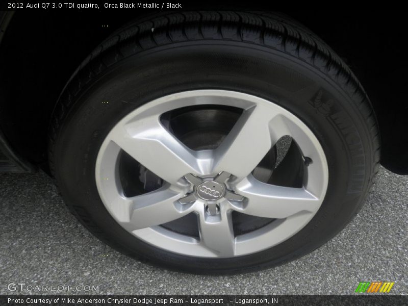 Orca Black Metallic / Black 2012 Audi Q7 3.0 TDI quattro
