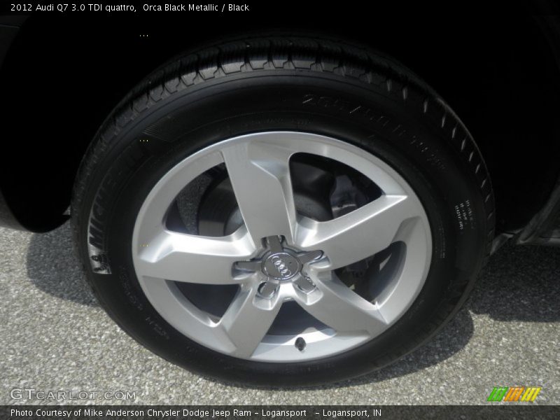 Orca Black Metallic / Black 2012 Audi Q7 3.0 TDI quattro