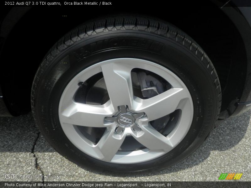 Orca Black Metallic / Black 2012 Audi Q7 3.0 TDI quattro