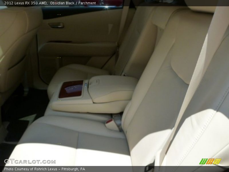 Obsidian Black / Parchment 2012 Lexus RX 350 AWD